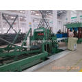 Roll forming machine for grain bin sidewall